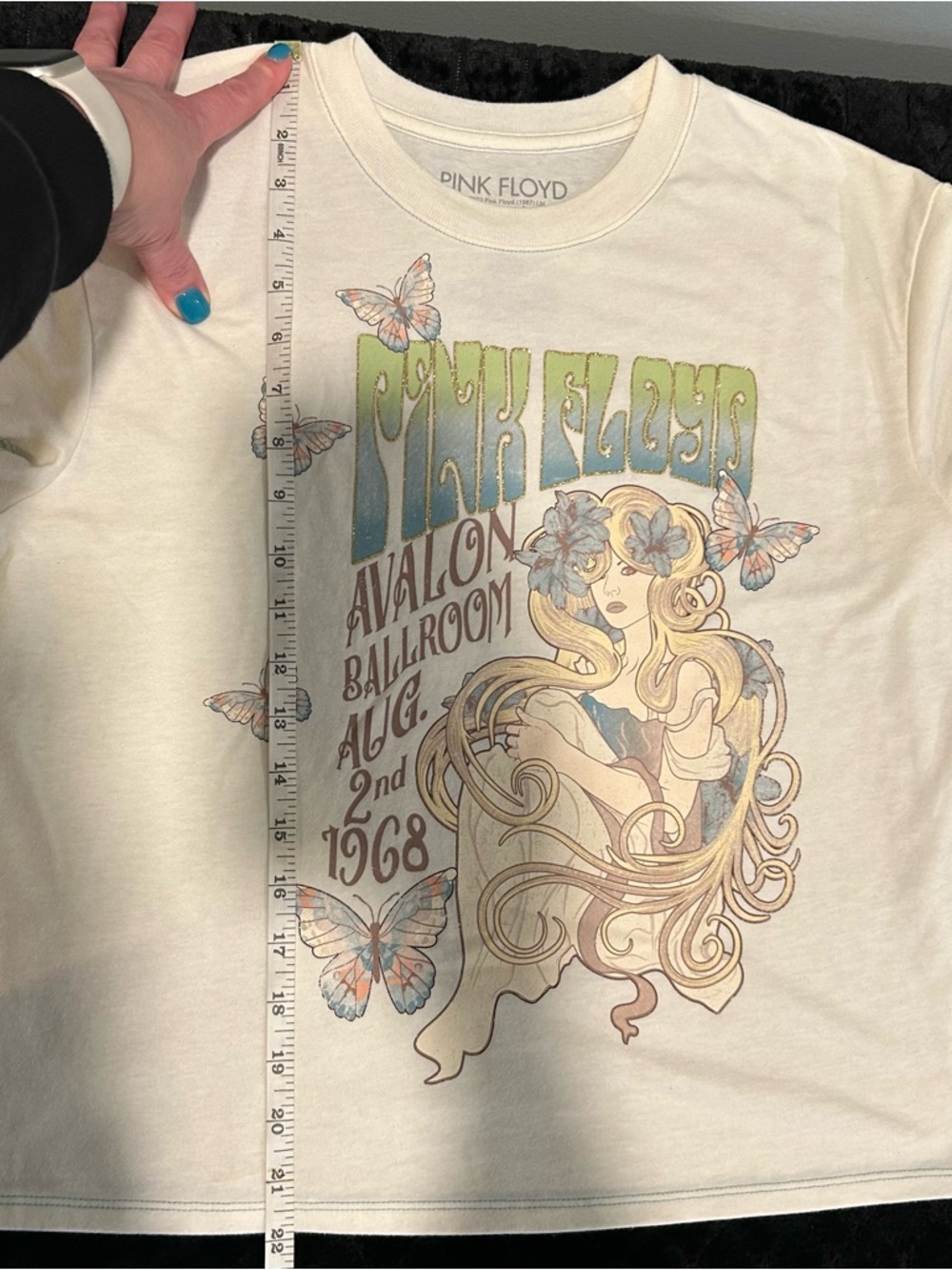 Pink Floyd Avalon Ballroom Graphic Tee Girls 14/16 XL - Picture 15 of 15